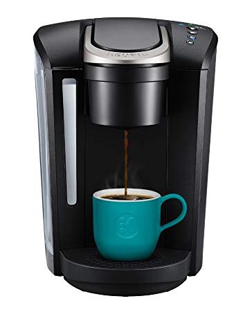 Keurig K-Select Coffee Maker, Single Serve K-Cup Pod Coffee Brewer, With Strength Control and Hot Water On Demand, Matte Black