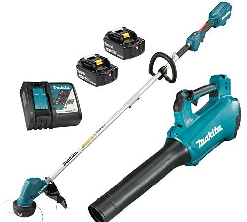 Makita DLX2398 18V LXT (3Ah) 2PC Brushless Line-Trimmer/ Turbo Blower Combo Kit (DUR192LZ+DUB184Z)