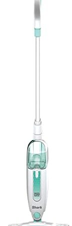 Shark S1000 Steam Mop, White/Seafoam