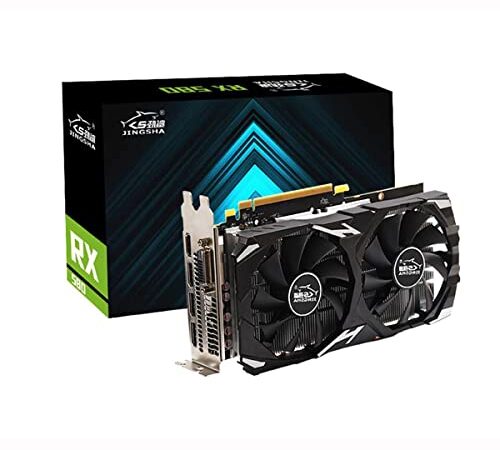 Video Card RX 580 8GB 256Bit 2048SP GDDR5 Graphics Cards for AMD Radeon RX 580 Series Professional for ETH Mining and Gaming