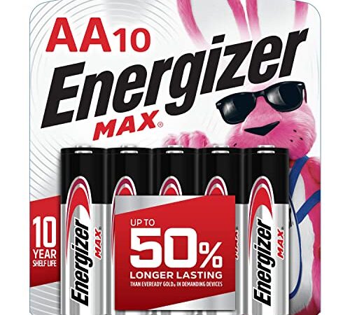 Energizer Max AA Batteries (10-Count) Double A Battery