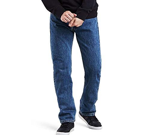 Levi's Men's 505 Regular Fit Jean, Medium Stonewash, 38x32