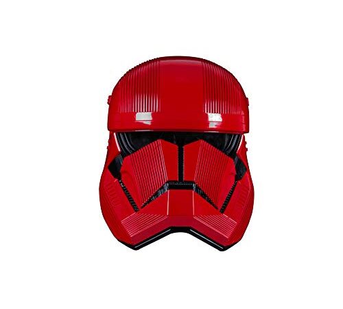 Red Trooper Helmet,Trooper Cosplay Mask Resin Halloween Prop for Men