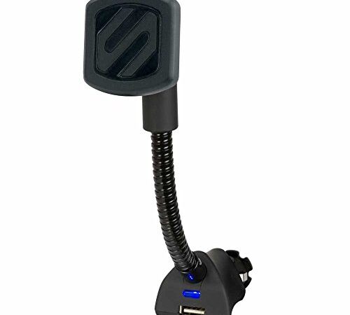 SCOSCHE MAG12VB MagicMount Magnetic Phone/GPS Power Outlet Mount for The Car in Frustration Free Packaging