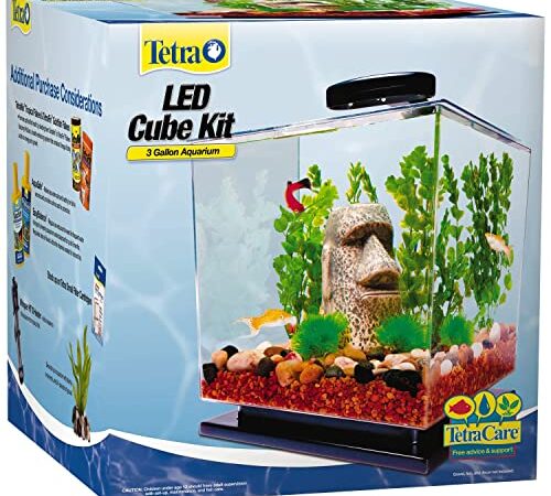 Tetra Cube Aquarium Kit, 3 Gallon