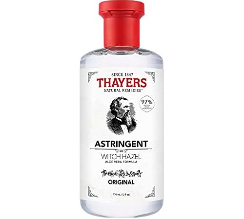 THAYERS Witch Hazel Original Face Astringent Skin Care with Aloe Vera, Natural Gentle Facial Astringent, for All Skin Types, 355mL