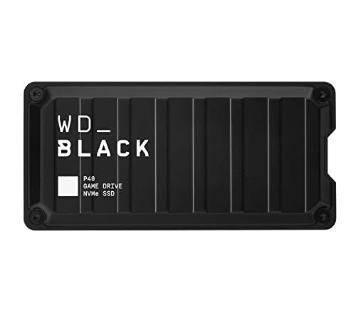 WD_BLACK 1TB P40 Game Drive SSD - Up to 2,000MB/s, Portable External Solid State Drive SSD, Compatible with Playstation, Xbox, PC, & Mac - WDBAWY0010BBK-WESN