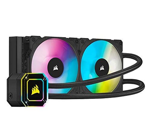 CORSAIR iCUE H100i ELITE CAPELLIX Liquid CPU Cooler