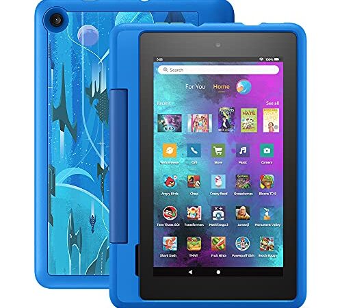 Fire 7 Kids Pro tablet, 7" display, ages 6+, 16 GB, Intergalactic