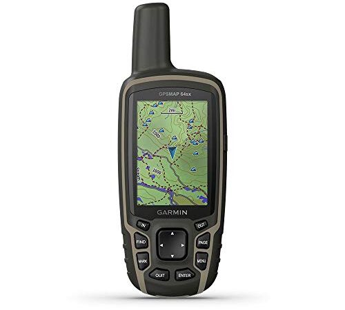 Garmin Gpsmap 64SX, Handheld GPS with Altimeter and Compass, Preloaded with Topoactive Maps