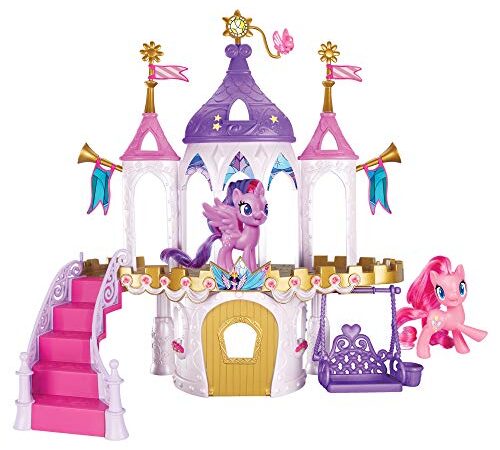 My Little Pony Friendship Castle Playset Including Twilight Sparkle and Pinkie Pie Pony Figures (Amazon Exclusive)