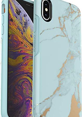 OtterBox Symmetry Series Case for iPhone Xs MAX - Non-Retail Packaging - Teal Marble