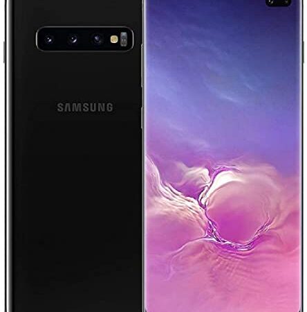 Samsung Galaxy S10+ 128GB SM-G975 LTE GSM Unlocked - Prism Black (Renewed)