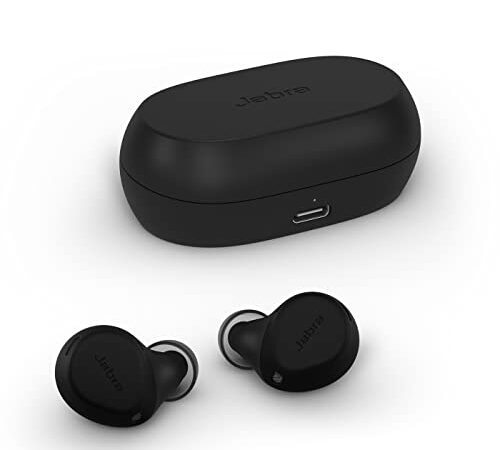 Jabra Elite 7 Active in-Ear Bluetooth Earbuds - True Wireless Sports Ear Buds with Jabra ShakeGrip for The Ultimate Active fit and Adjustable Active Noise Cancellation - Black