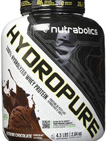 Nutrabolics Hydropure Extreme Chocolate 4.5lb 2.04 Kilogram