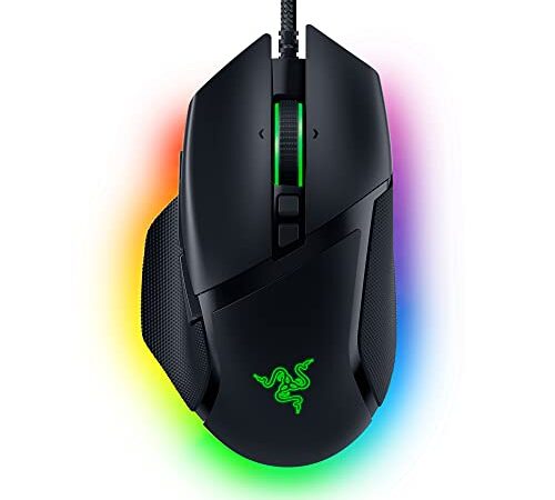 Razer Basilisk V3 Customizable Ergonomic Gaming Mouse: Fastest Gaming Mouse Switch - Chroma RGB Lighting - 26k Dpi Optical Sensor - 11 Programmable Buttons - Hyperscroll Tilt Wheel - Classic Black