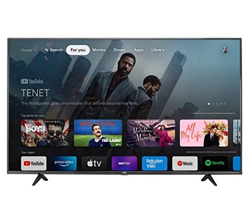 TCL 50" Class 4-Series 4K UHD HDR Smart Google TV – 50S446-CA