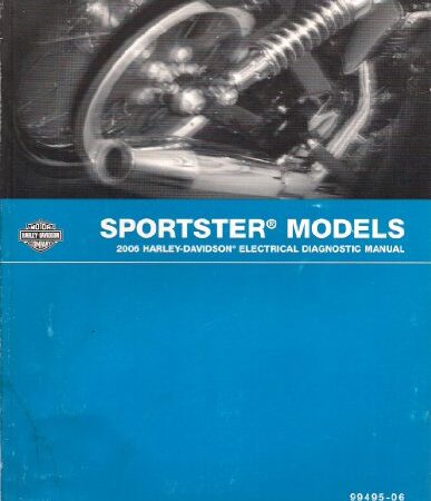 2006 Harley Davidson Sportster Models Electrical Diagnostic Manual