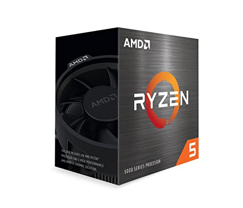 AMD Ryzen 5 5600 6-Core, 12-Thread Unlocked Desktop Processor with Wraith Stealth Cooler