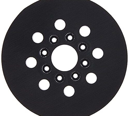 BOSCH RS034 5 In. Soft Hook-And-Loop Sanding Pad, works with with the Bosch ROS10, ROS20VS, GEX12V-5 and GEX18V-5