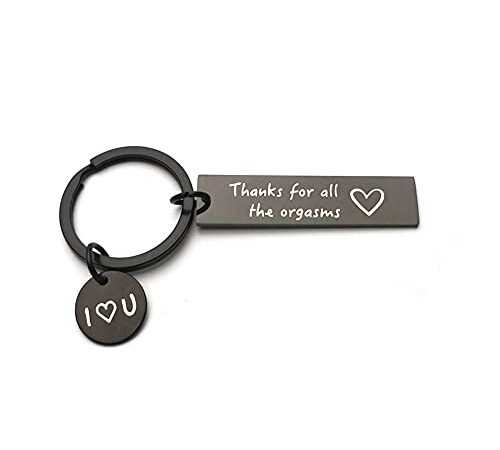 Boyfriend Girlfriend Funny Couple Gifts for Him and Her Keychain Birthday Valentine's Day Thanksgiving Christmas Gift