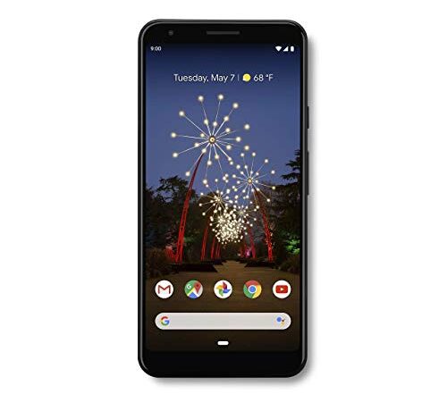 Google Pixel 3a XL 64GB Just Black Unlocked Smartphone (Renewed)