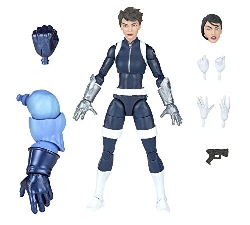 Hasbro Marvel Legends Series Marvel’s Quake Secret Warriors Comics Action Figure 6-inch Collectible Toy, 5 Accessories, 2 Build-A-Figure Parts, F4795