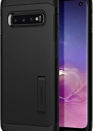 Spigen Tough Armor Works with Samsung Galaxy S10 Case (2019) - Black