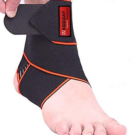 Ankle Brace Support for Women Men,Adjustable Compression 3 in 1 Sports Protection Straps for Protecting Against Ankle Wrist Kneel Sprains,Breathable and Antiskid Wrap Support,One Size Fits All