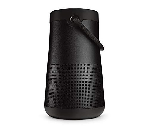 Bose SoundLink Revolve+ (Series II) Portable Bluetooth Speaker - Wireless Water-Resistant Speaker with Long-Lasting Battery and Handle, Black