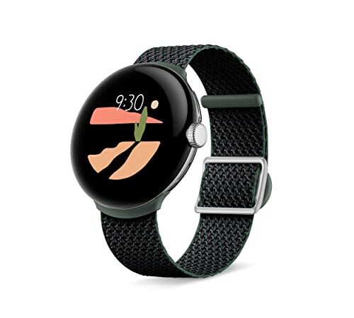 Google Pixel Watch Woven Band, Ivy (GA03270-WW)