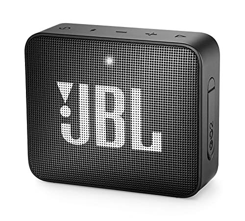 JBL GO2 Ultra Portable Waterproof Wireless Bluetooth Speaker with up to 5 Hours of Battery Life - Black