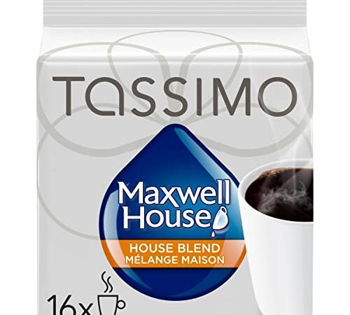 Tassimo Maxwell House House Blend Coffee Single Serve T-Discs, 126g