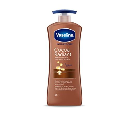 Vaseline Intensive Care Body Lotion for dry skin Cocoa Radiant moisturizing cream with cocoa 600 ml