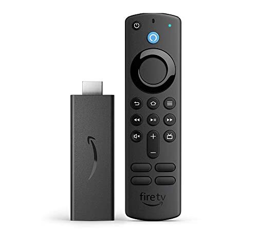 Fire TV Stick with Alexa Voice Remote (includes TV controls), HD streaming device