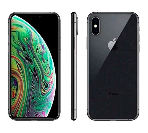 Apple iPhone Xs, Fully Unlocked, 64 GB - Space Gray (Renewed)