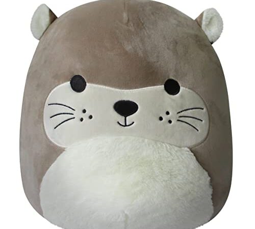 Squishmallows 14-Inch Light Brown Otter with Fuzzy Ears Plush - Add RIE to Your Squad, Ultrasoft Stuffed Animal Large Plush Toy, Official Kelly Toy Plush