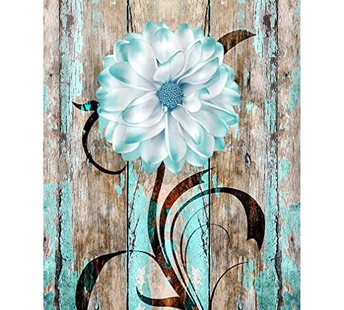 Flower Diamond Painting Kits for Adults Beginner ,5D DIY Diamond Craft Art Kits Daisies Full Drill Crystal Rhinestone Arts and Crafts - Gem Art Painting with Diamonds Dots Home Wall Decor (12x16inch)