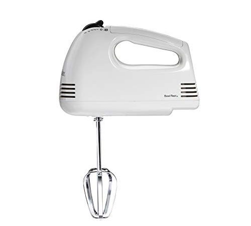 Hamilton-Beach Proctor Silex 62515PS 5-Speed Easy Mix Hand Mixer, White