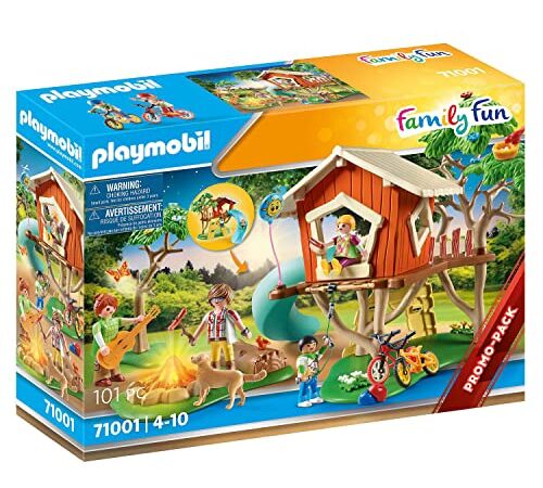 PLAYMOBIL Adventure Treehouse with Slide