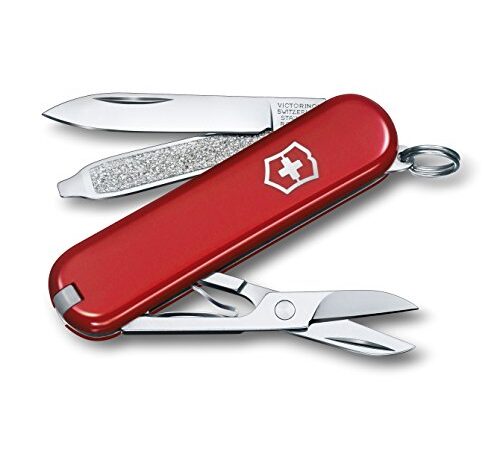 Victorinox Swiss Army Classic SD Pocket Knife, Red