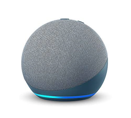 Echo Dot (4th Gen, 2020 release) | Smart speaker with Alexa | Twilight Blue