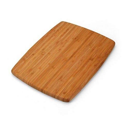 Farberware Bamboo Cutting Board, 11X14 inches - Versatile Board For All Your Cutting And Chopping Needs - Environmentally Friendly Cutting Board - Food Prep Kitchen Companion (1 Pack)