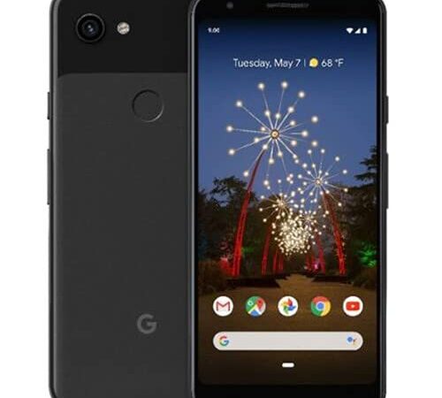 Google Pixel 3a 64GB Unlocked Smartphone - Just Black (Renewed)