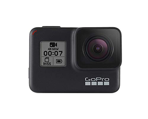 GoPro HERO7 Black - E-Commerce Packaging - Waterproof Digital Action Camera with Touch Screen 4K HD Video 12MP Photos Live Streaming Stabilization