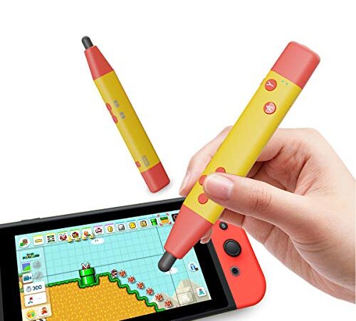IFYOO Capacitve Stylus Touch Pen, Pen Shape Switch Game Controller for Super Mario Maker 2, Dr Kawashima's Brain Training, Touch Pen for Nintendo Switch, Switch Lite, Touch Screen Phone - [Yellow]