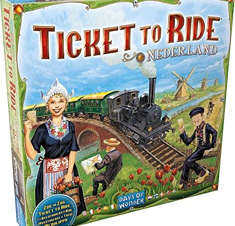 Ticket To Ride: Map #4 Nederland - Bilingual English/French